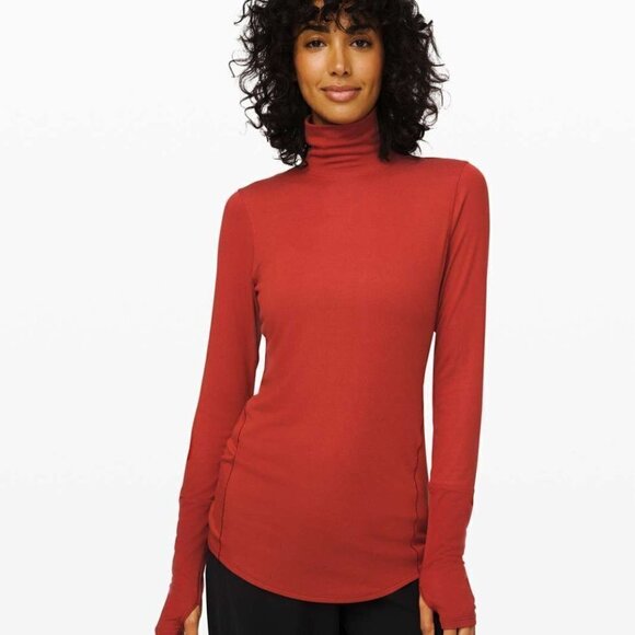 Lululemon | Full Day Ahead Turtleneck in Magma Burnt Orange - Picture 9 of 9